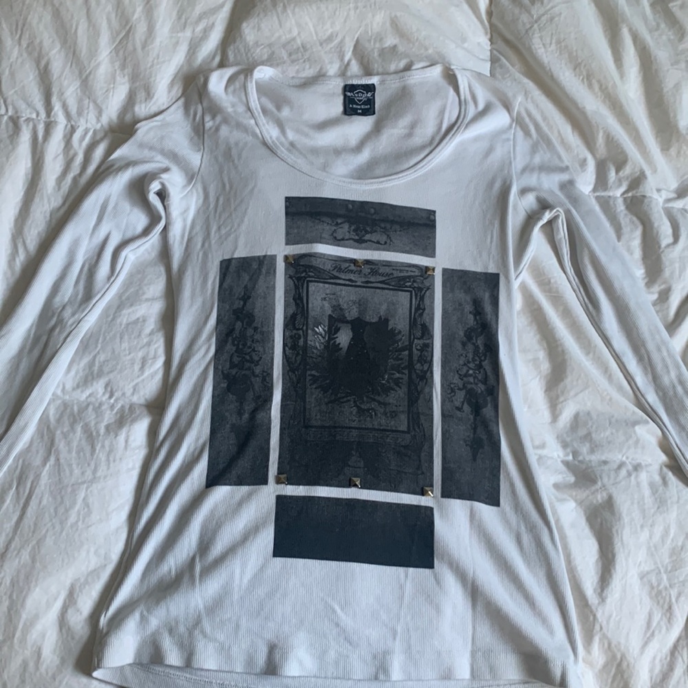 Y2K Sledge Long Sleeve Graphic Top